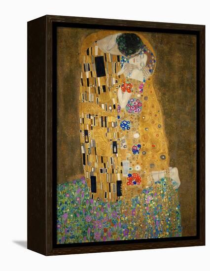 The Kiss, c.1907-Gustav Klimt-Framed Stretched Canvas