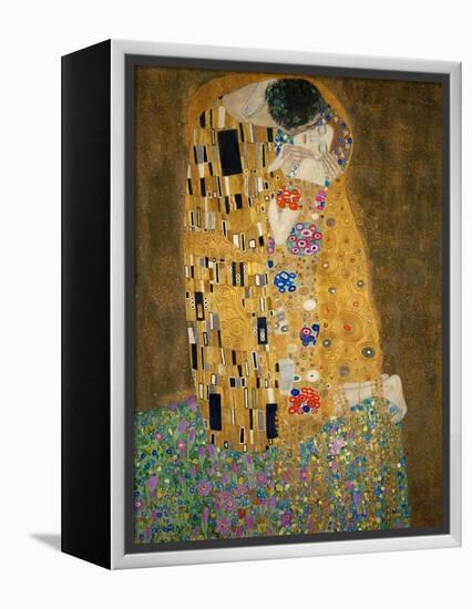 The Kiss, c.1907-Gustav Klimt-Framed Stretched Canvas