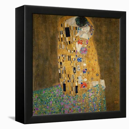 The Kiss, c.1907-Gustav Klimt-Framed Stretched Canvas