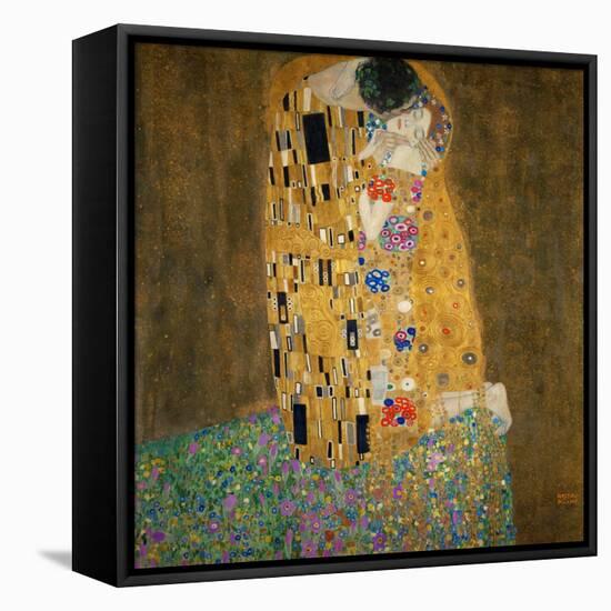 The Kiss, c.1907-Gustav Klimt-Framed Stretched Canvas