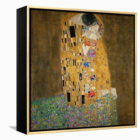 The Kiss, c.1907-Gustav Klimt-Framed Stretched Canvas