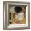 The Kiss (detail)-Gustav Klimt-Framed Art Print