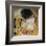 The Kiss (detail)-Gustav Klimt-Framed Art Print