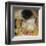 The Kiss (detail)-Gustav Klimt-Framed Art Print