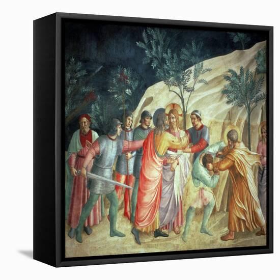 The Kiss of Judas, 1442-Fra Angelico-Framed Premier Image Canvas