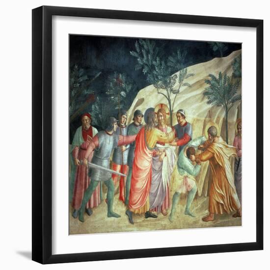 The Kiss of Judas, 1442-Fra Angelico-Framed Giclee Print