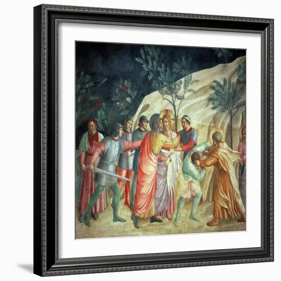 The Kiss of Judas, 1442-Fra Angelico-Framed Giclee Print