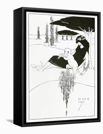 The Kiss of Judas, 1893-Aubrey Beardsley-Framed Premier Image Canvas