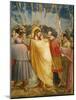 The Kiss of Judas, Detail-Giotto di Bondone-Mounted Giclee Print