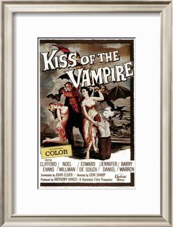 The Kiss Of The Vampire 1963 Photo Art Com