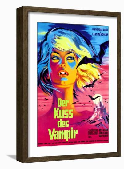 The Kiss of the Vampire, (aka Kiss of the Vampire), 1963-null-Framed Art Print