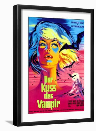 The Kiss of the Vampire, (aka Kiss of the Vampire), 1963-null-Framed Art Print