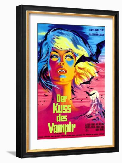 The Kiss of the Vampire, (aka Kiss of the Vampire), 1963-null-Framed Art Print