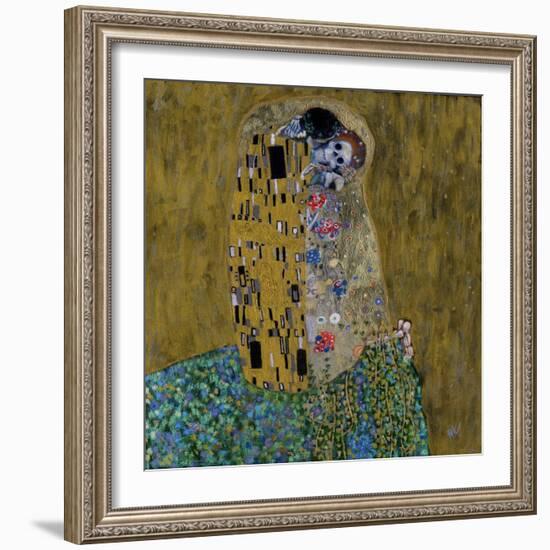 The Kiss (Skelly Lovers)-Marie Marfia Fine Art-Framed Giclee Print