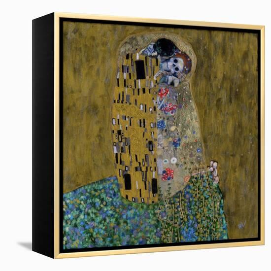 The Kiss (Skelly Lovers)-Marie Marfia Fine Art-Framed Premier Image Canvas