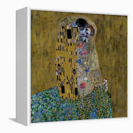 The Kiss (Skelly Lovers)-Marie Marfia Fine Art-Framed Premier Image Canvas