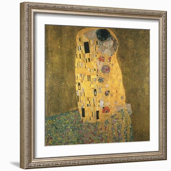 The Kiss-Gustav Klimt-Framed Giclee Print