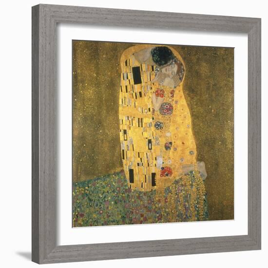 The Kiss-Gustav Klimt-Framed Giclee Print