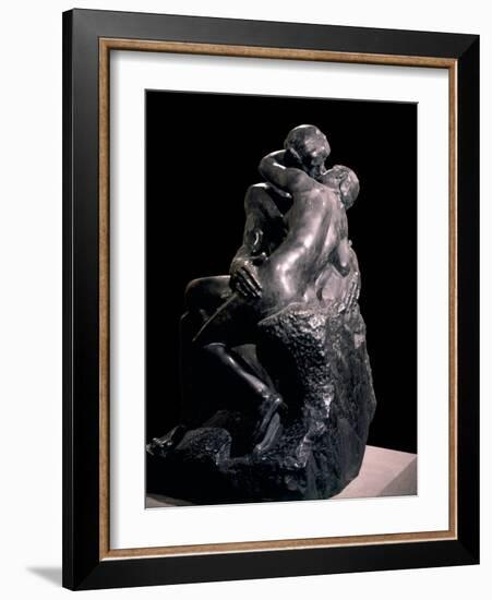 The Kiss-Auguste Rodin-Framed Photo