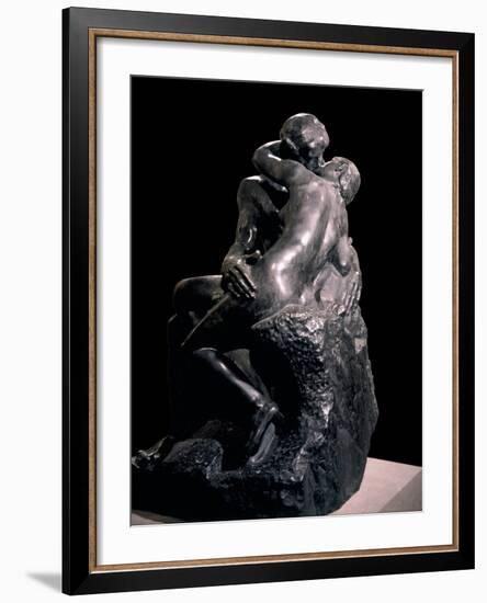 The Kiss-Auguste Rodin-Framed Photo