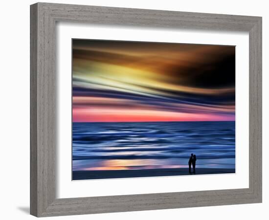 The Kiss-Josh Adamski-Framed Photographic Print