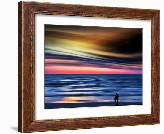 The Kiss-Josh Adamski-Framed Photographic Print