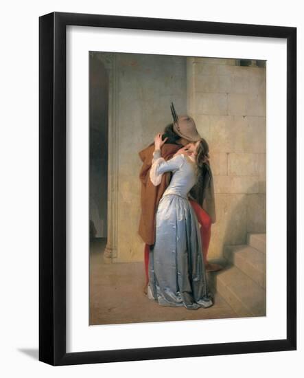 The Kiss-Hayez Francesco-Framed Photographic Print