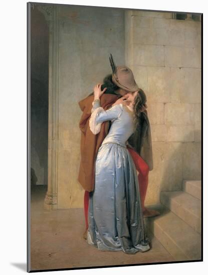 The Kiss-Hayez Francesco-Mounted Photographic Print