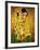 The Kiss-Gustav Klimt-Framed Art Print