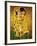 The Kiss-Gustav Klimt-Framed Art Print