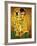 The Kiss-Gustav Klimt-Framed Art Print