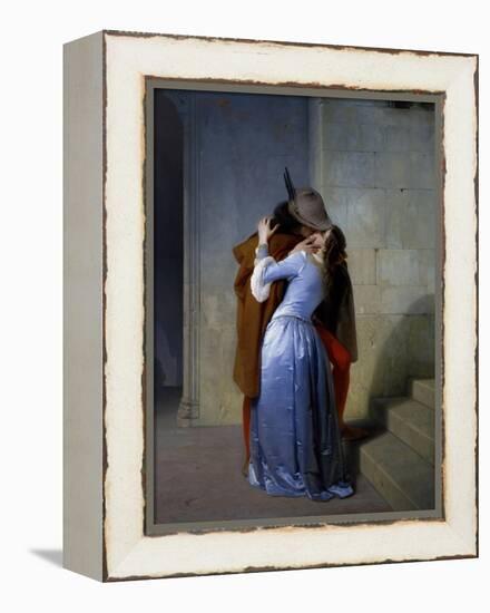 The Kiss-Francesco Hayez-Framed Premier Image Canvas