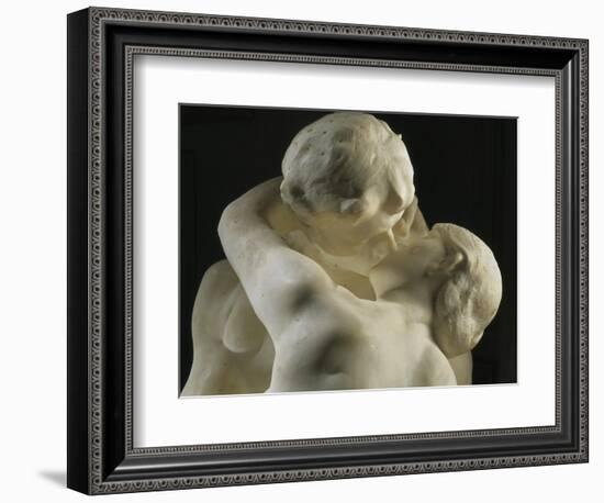 The Kiss-Auguste Rodin-Framed Premium Giclee Print