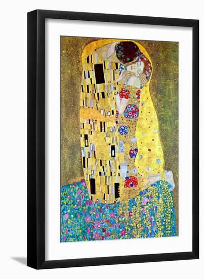 The Kiss-Gustav Klimt-Framed Premium Giclee Print