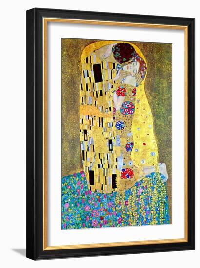 The Kiss-Gustav Klimt-Framed Premium Giclee Print