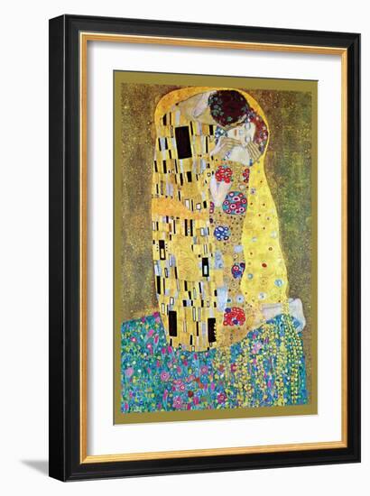 The Kiss-Gustav Klimt-Framed Premium Giclee Print