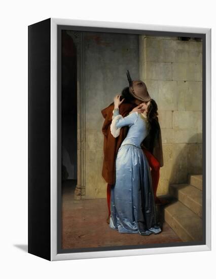 The Kiss-Francesco Hayez-Framed Premier Image Canvas