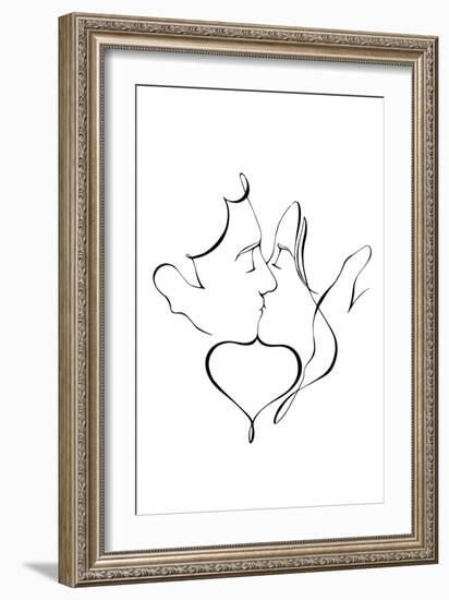 The Kiss-1x Studio II-Framed Giclee Print