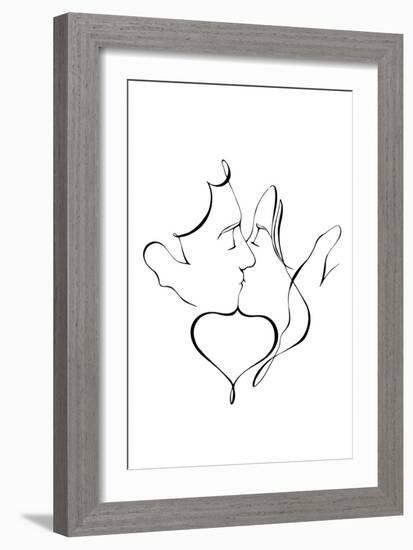 The Kiss-1x Studio II-Framed Giclee Print