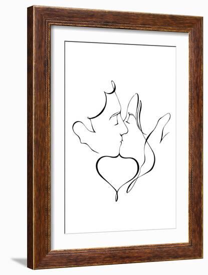 The Kiss-1x Studio II-Framed Giclee Print