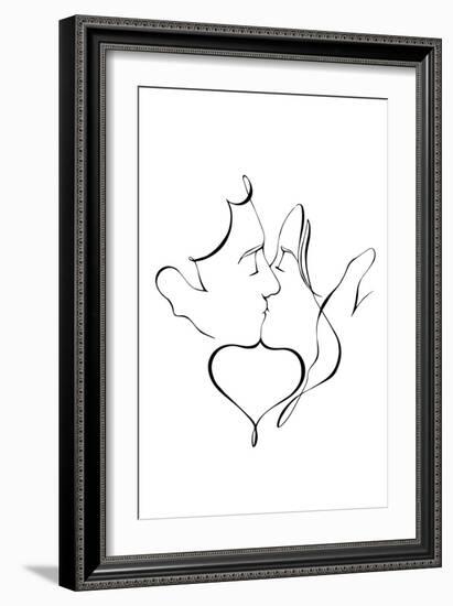 The Kiss-1x Studio II-Framed Giclee Print