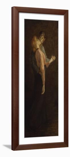 The Kiss-Théophile Alexandre Steinlen-Framed Giclee Print