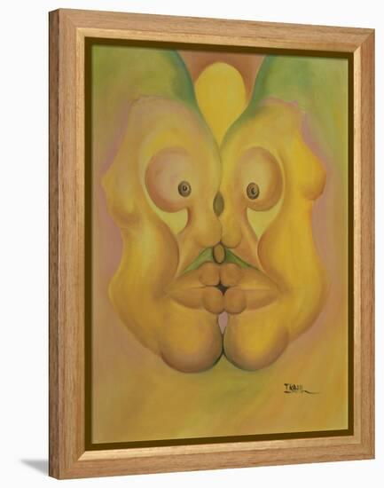 The Kiss-Ikahl Beckford-Framed Premier Image Canvas