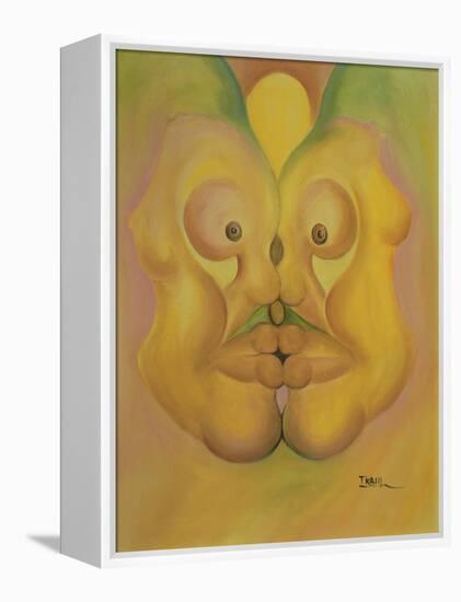 The Kiss-Ikahl Beckford-Framed Premier Image Canvas