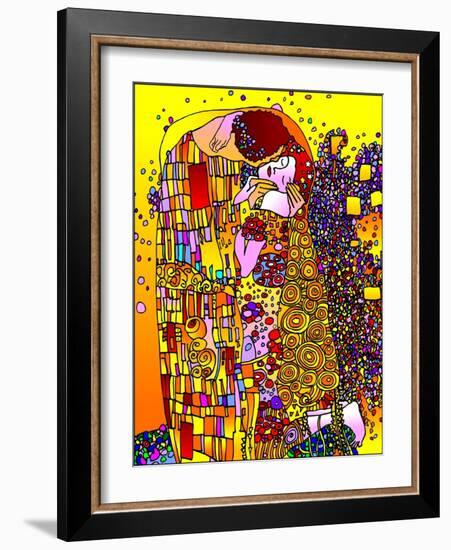 The Kiss-Howie Green-Framed Giclee Print