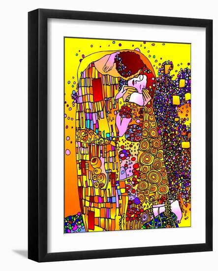 The Kiss-Howie Green-Framed Giclee Print