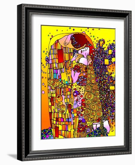 The Kiss-Howie Green-Framed Giclee Print