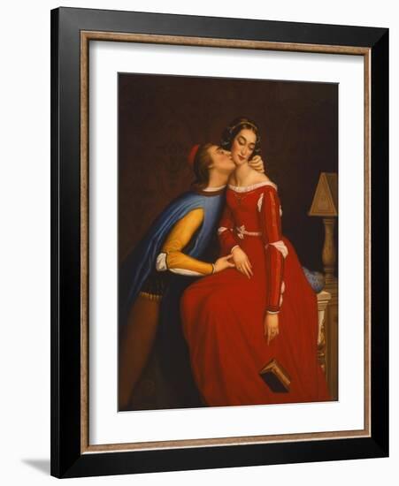 The Kiss-Edgar Jerins-Framed Giclee Print