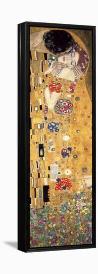 The Kiss-Gustav Klimt-Framed Stretched Canvas