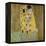 The Kiss-Gustav Klimt-Framed Stretched Canvas